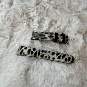 MICHELE PONEY HAIR WATCH BAND-18mm